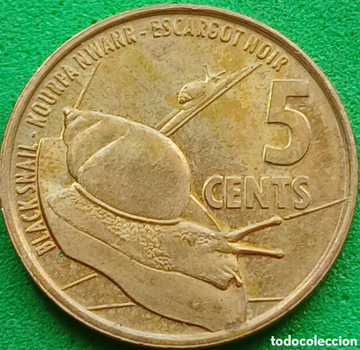 Moedas antigas de &Aacute;frica: Seychelles 5 cents 2016 UC#5