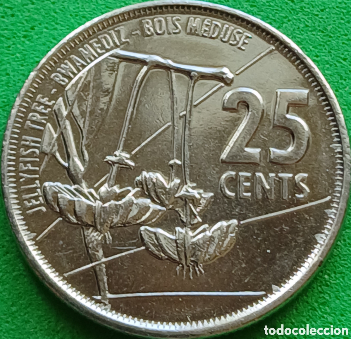 Monedas antiguas de &Aacute;frica: Seychelles 25 cents 2021 UC#7