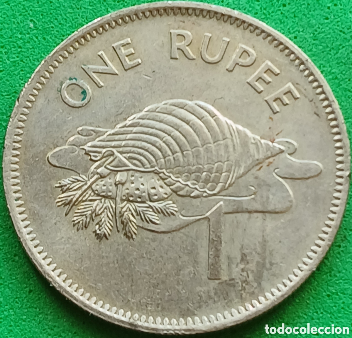 Monedas antiguas de &Aacute;frica: Seychelles one rupee 1982 km#50.1