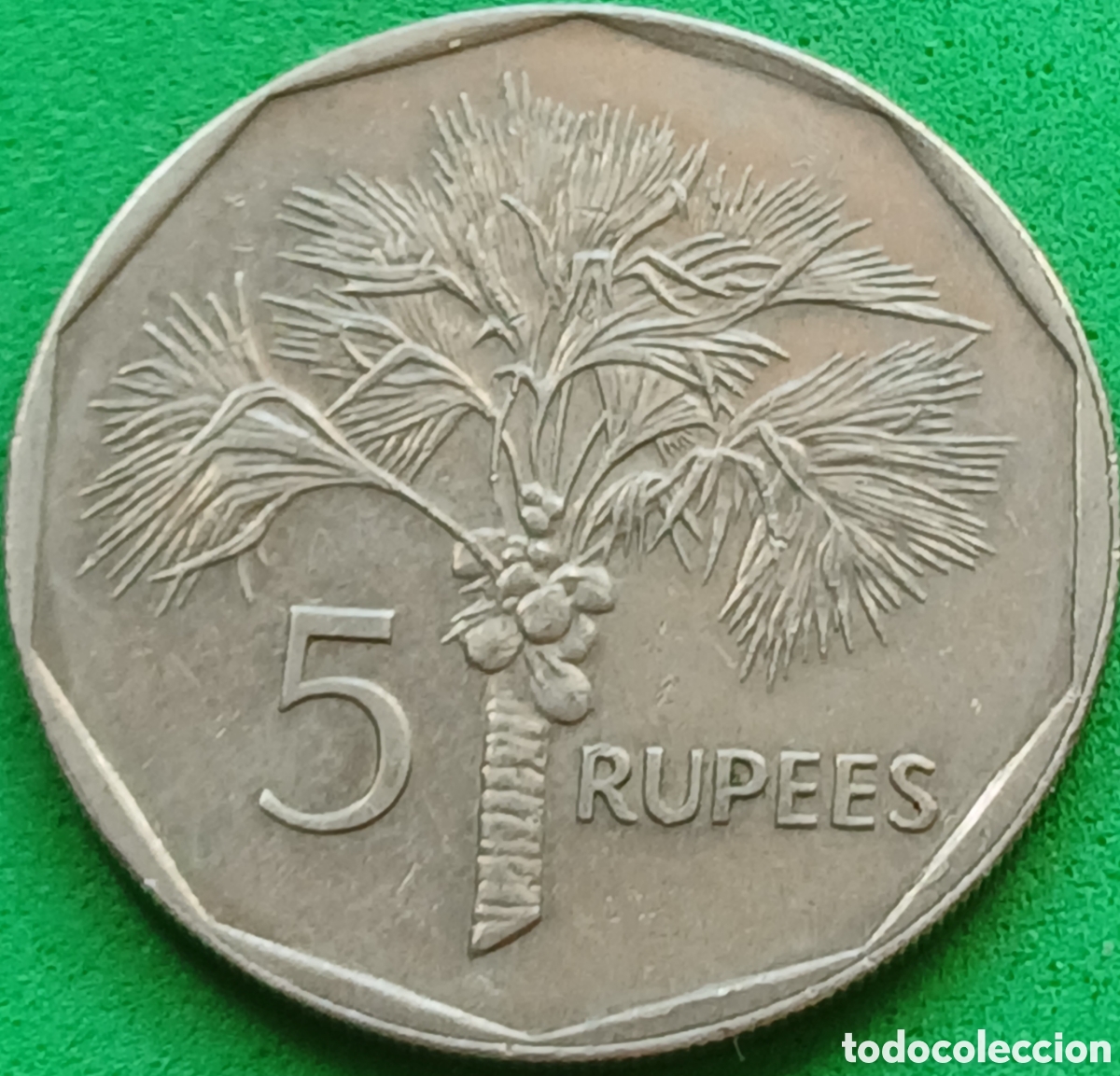 Monedas antiguas de &Aacute;frica: Seychelles 5 rupees 2007 km#51