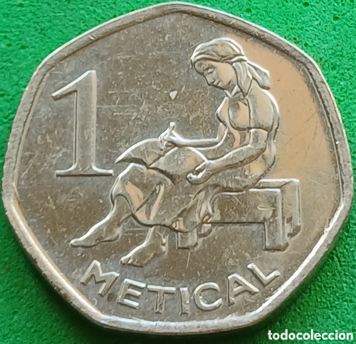 Monedas antiguas de &Aacute;frica: Mozambique 1 metical 2006 km#137
