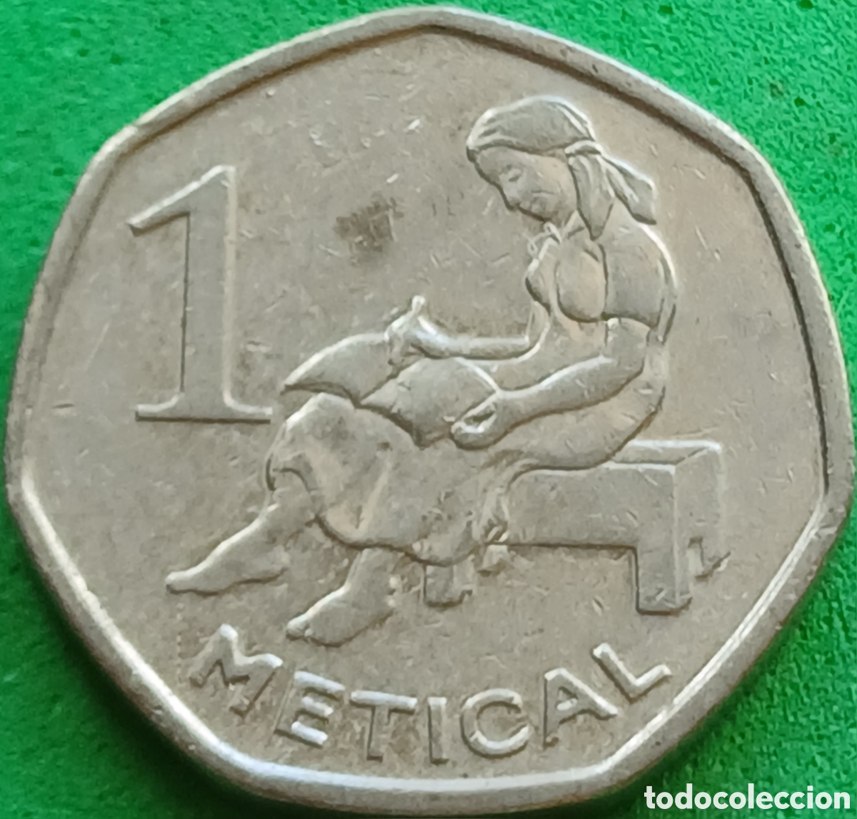 Monedas antiguas de &Aacute;frica: Mozambique 1 metical 2019 km#137 ESCASA!