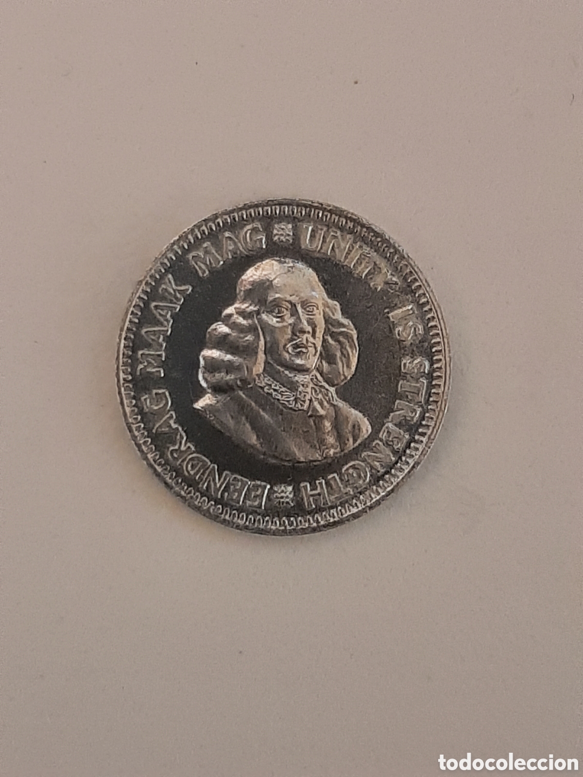 Monedas antiguas de &Aacute;frica: SUDAFRICA REPUBLICA 2 1/2 CENTS. 1964 PLATA