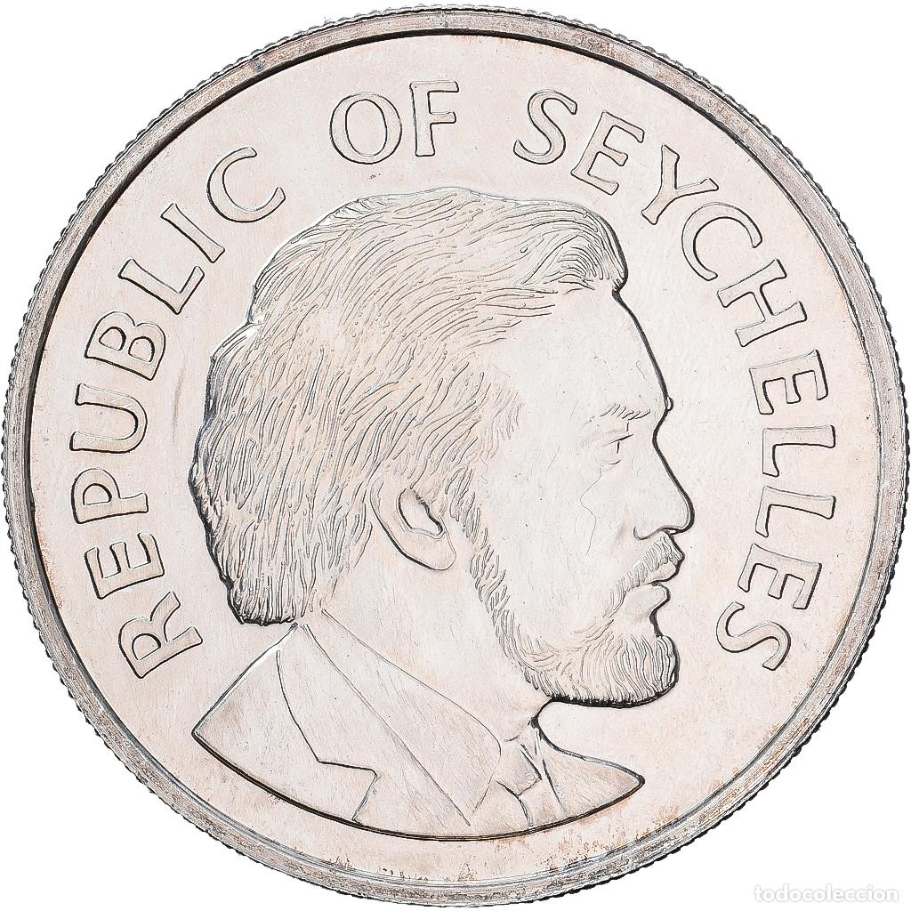 Monedas antiguas de &Aacute;frica: [#1167385] Seychelles, Elizabeth II, 25 Rupees, 1977, British Royal Mint, Silver Jubilee
