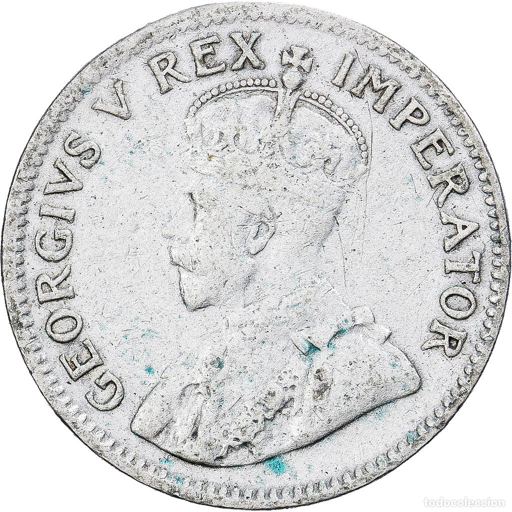 Monedas antiguas de &Aacute;frica: [#1167303] Sud&aacute;frica, George V, 3 Pence, 1929, Plata, MBC, KM:15.1