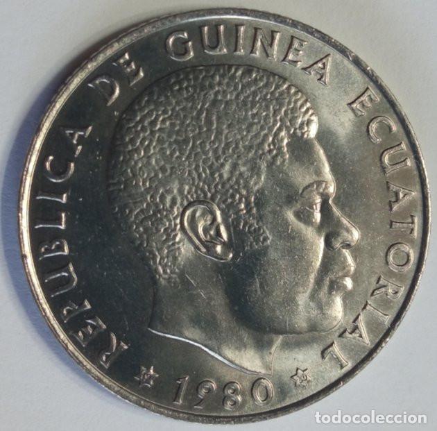 Monedas antiguas de &Aacute;frica: GUINEA ECUATORIAL - 50 BIPKWELE 1980 ESTRELLAS 19-80 SC-/AUNC
