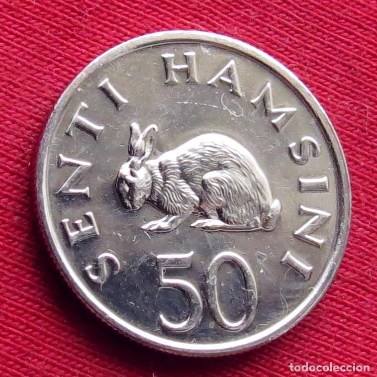Monedas antiguas de &Aacute;frica: Tanzania 50 senti 1990 unc