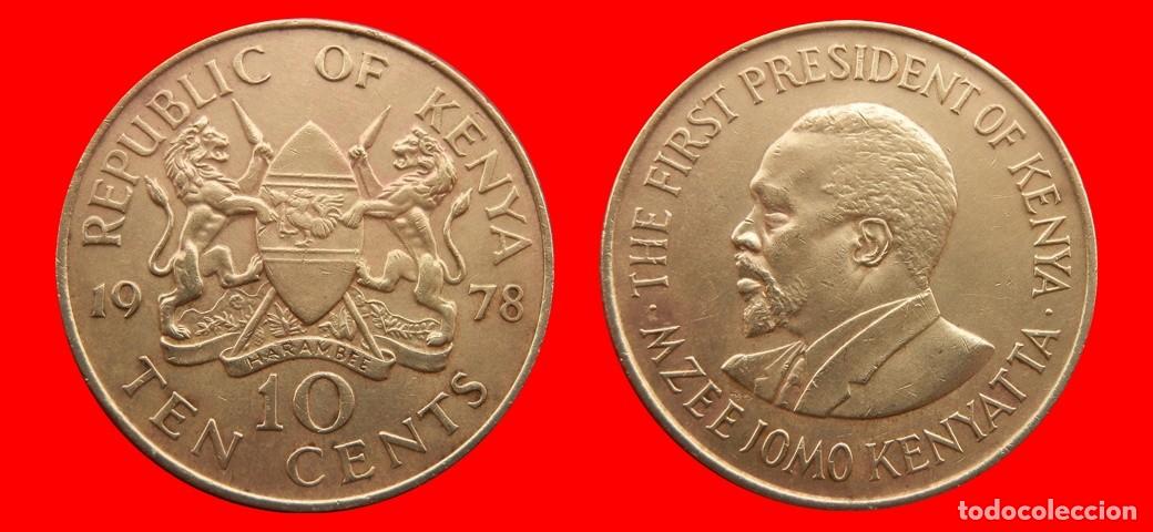 Monedas antiguas de &Aacute;frica: 10 CENTAVOS 1978 KENIA KENYA-143560