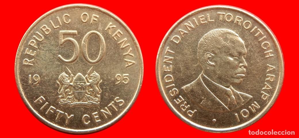 Monedas antiguas de &Aacute;frica: 50 CENTAVOS 1995 KENIA KENYA-143562