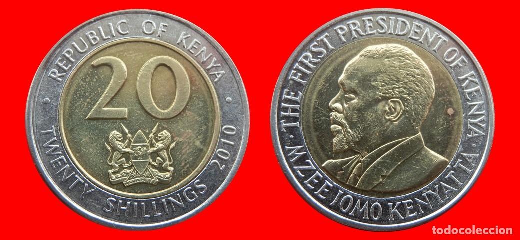 Monedas antiguas de &Aacute;frica: 20 SHILLINGS CHELINES 2010 KENIA KENYA-143568