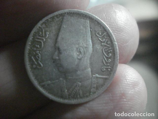 Monedas antiguas de &Aacute;frica: EGIPTO - PLATA 2 PIASTRAS A&Ntilde;O 1942 BELLA - MIRA MAS DE EGIPTO