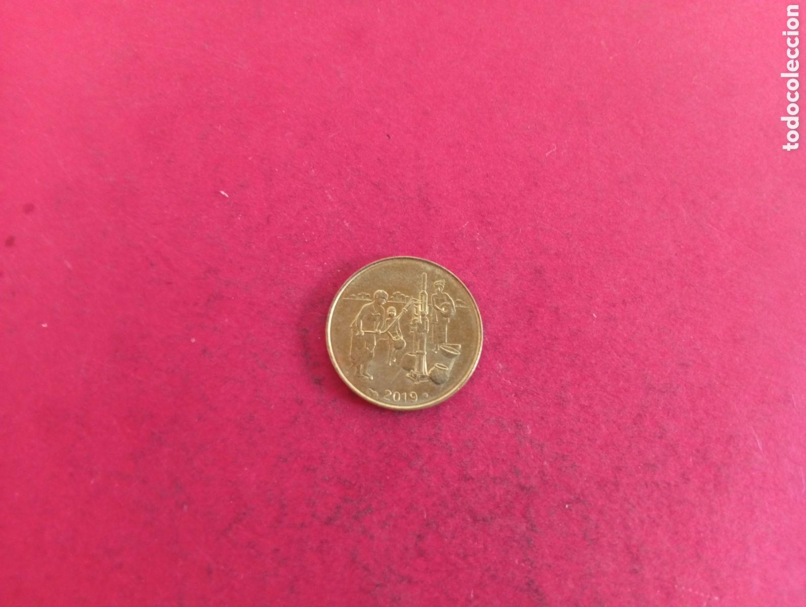 Monedas antiguas de &Aacute;frica: 10 francos &Aacute;frica Oeste 2019