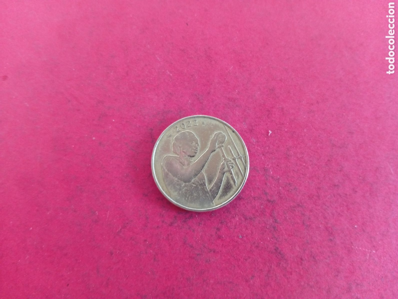 Monedas antiguas de &Aacute;frica: 25 francos &Aacute;frica Oeste 2022