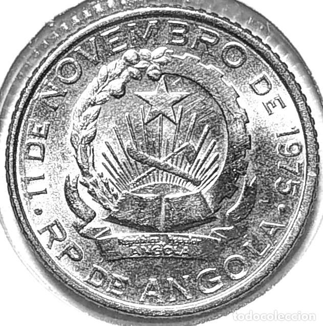 Monedas antiguas de &Aacute;frica: ANGOLA (1977-1998) - 50 LWEI 1977 - A - 2 GR. CUPRONIQUEL - DIAMETRO 16 mm - KM#90 - MB