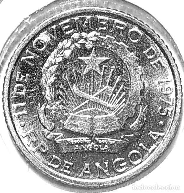 Monedas antiguas de &Aacute;frica: ANGOLA (1977-1998) - 50 LWEI 1979 - A - 2 GR. CUPRONIQUEL - DIAMETRO 16 mm - KM#90 - MB