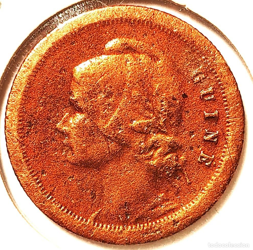 Monedas antiguas de &Aacute;frica: GUINEA-BISAU (1933-1974) - 10 CENTAVOS 1933 - A - 4 GR. BRONCE - DIAMETRO 22 mm - KM#2 - MB