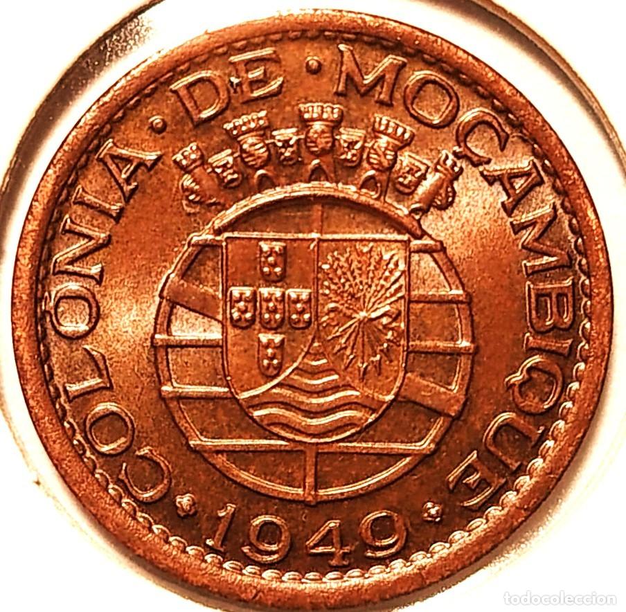 Monedas antiguas de &Aacute;frica: MOZAMBIQUE (1935-1974) - 20 CENTAVOS 1949 - IMPERIO PORTUGUES - A - 2,90 GR. BRONCE - DIAMETRO 20,30