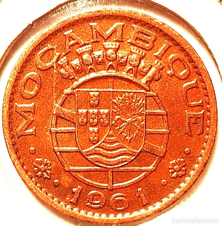 Monedas antiguas de &Aacute;frica: MOZAMBIQUE (1935-1974) - 20 CENTAVOS 1961 - IMPERIO PORTUGUES - A - 2,53 GR. BRONCE - DIAMETRO 18,20