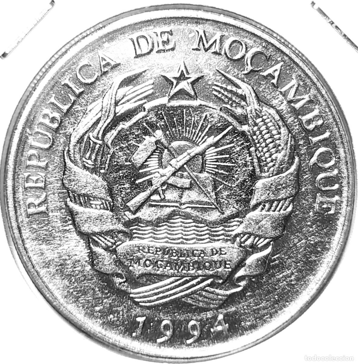 Monedas antiguas de &Aacute;frica: MOZAMBIQUE (1980-2005) - 1000 METICALES 1994 - A - 11,60 GR. ACERO NIQUELADO - DIAMET 32 mm - KM#122