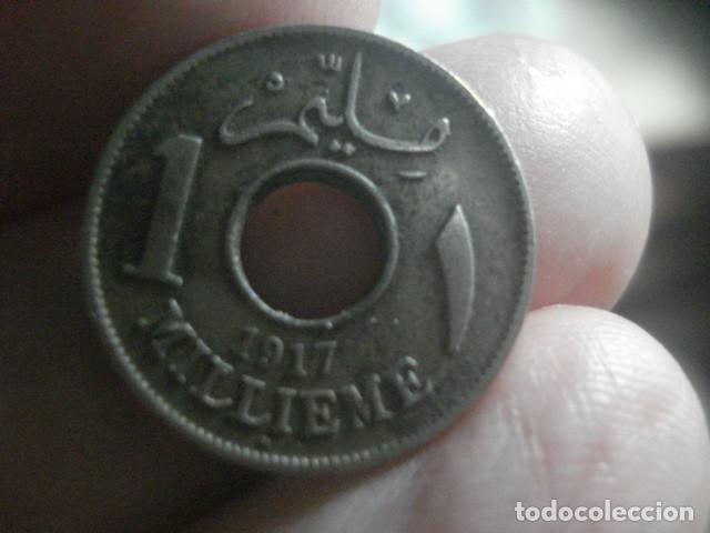 Monedas antiguas de &Aacute;frica: EGIPTO - 1 MILLIEME A&Ntilde;O 1917 H - MIRA MAS DE EGIPTO