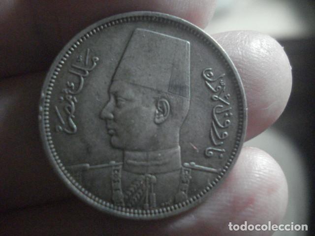 Monedas antiguas de &Aacute;frica: EGIPTO - PLATA 5 PIASTRAS A&Ntilde;O 1939 - 7 GRAMOS - MIRA MAS DE EGIPTO