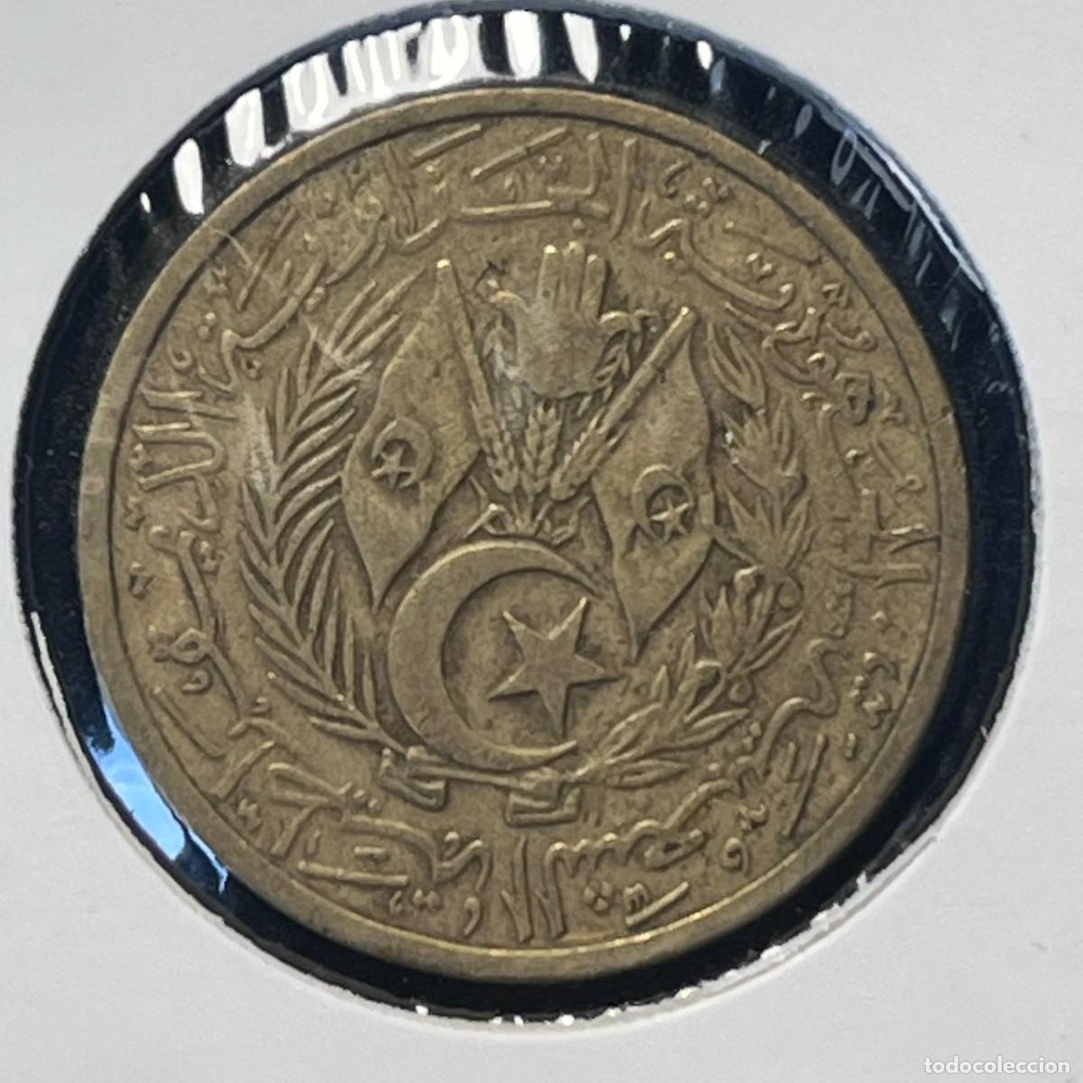 Monedas antiguas de &Aacute;frica: ARGELIA - ALGERIA 20 CENTIMES 1964 KM # 98