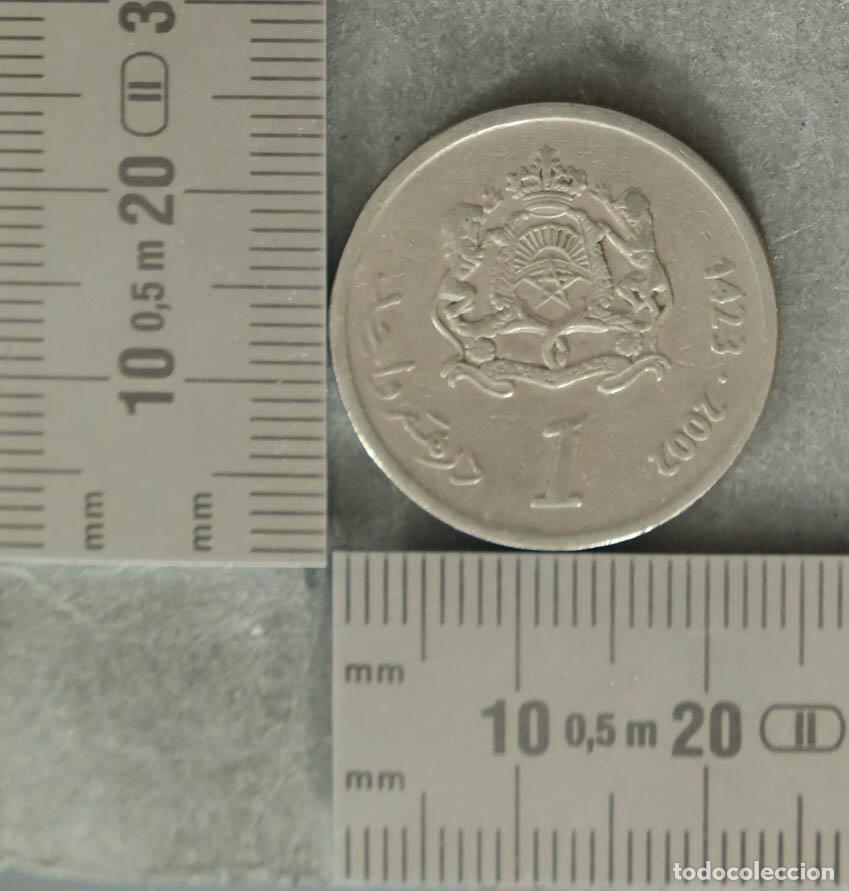 Monedas antiguas de &Aacute;frica: MONEDA. Marruecos - Mohammed VI - 1 Dirham 2002 - Foto 1