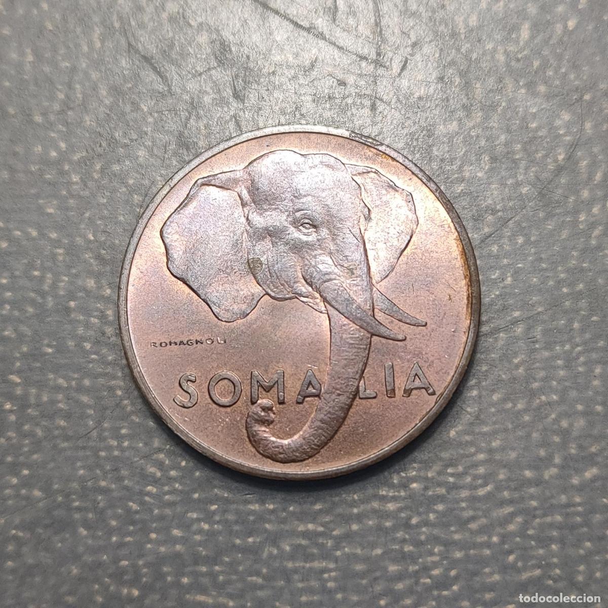 Monedas antiguas de &Aacute;frica: SOMALIA ADMINISTRACION ITALIANA 5 CENTESIMI 1950 SC UNC