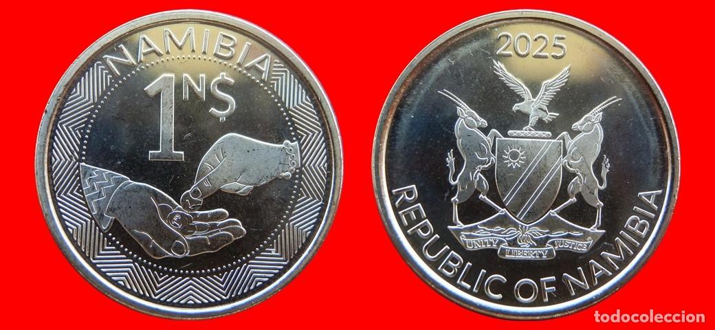 Monedas antiguas de &Aacute;frica: 1 DOLAR 2025 SIN CIRCULAR NAMIBIA-8723SC