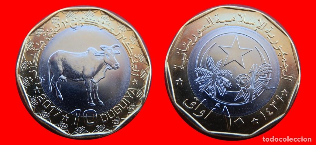 Monedas antiguas de &Aacute;frica: 10 OUGUIYA 2017 SIN CIRCULAR MAURITANIA-8932SC
