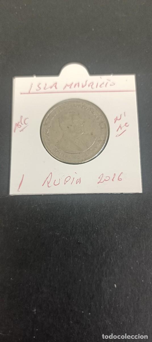 Monedas antiguas de &Aacute;frica: ISLA MAURICIO 1 RUPIA 2016 BC KM=55a (NIQUEL-ACERO)