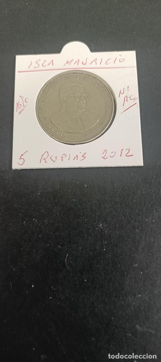 Monedas antiguas de &Aacute;frica: ISLA MAURICIO 5 RUPIAS 2012 BC KM=56a (NIQUEL-ACERO)
