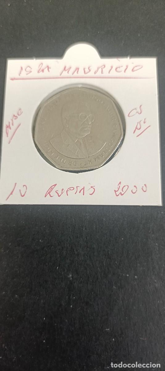 Monedas antiguas de &Aacute;frica: ISLA MAURICIO 10 RUPIAS 2000 MBC KM=61 (CUPRONIQUEL)