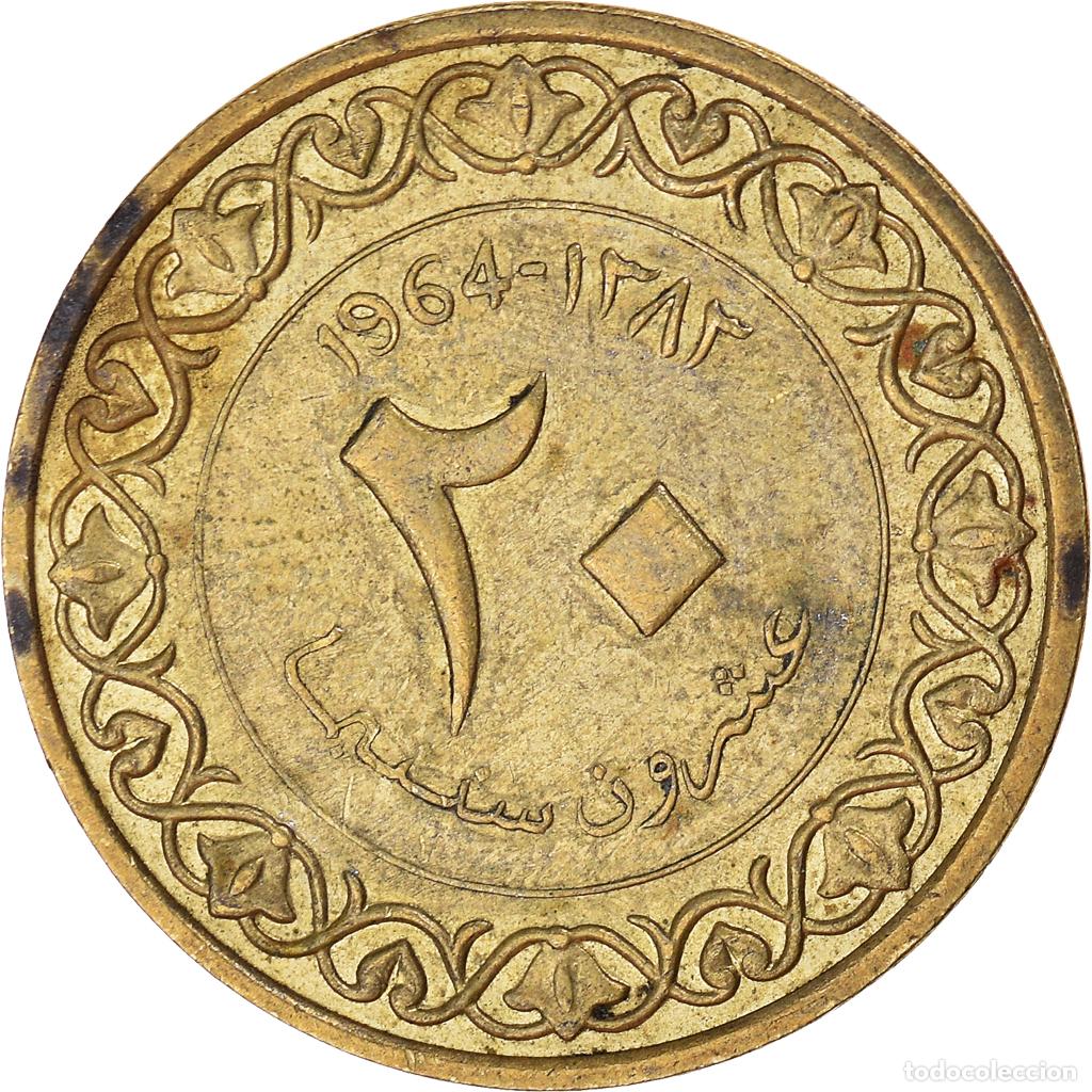 Monedas antiguas de &Aacute;frica: [#1135635] Moneda, Algeria, 20 Centimes, 1964