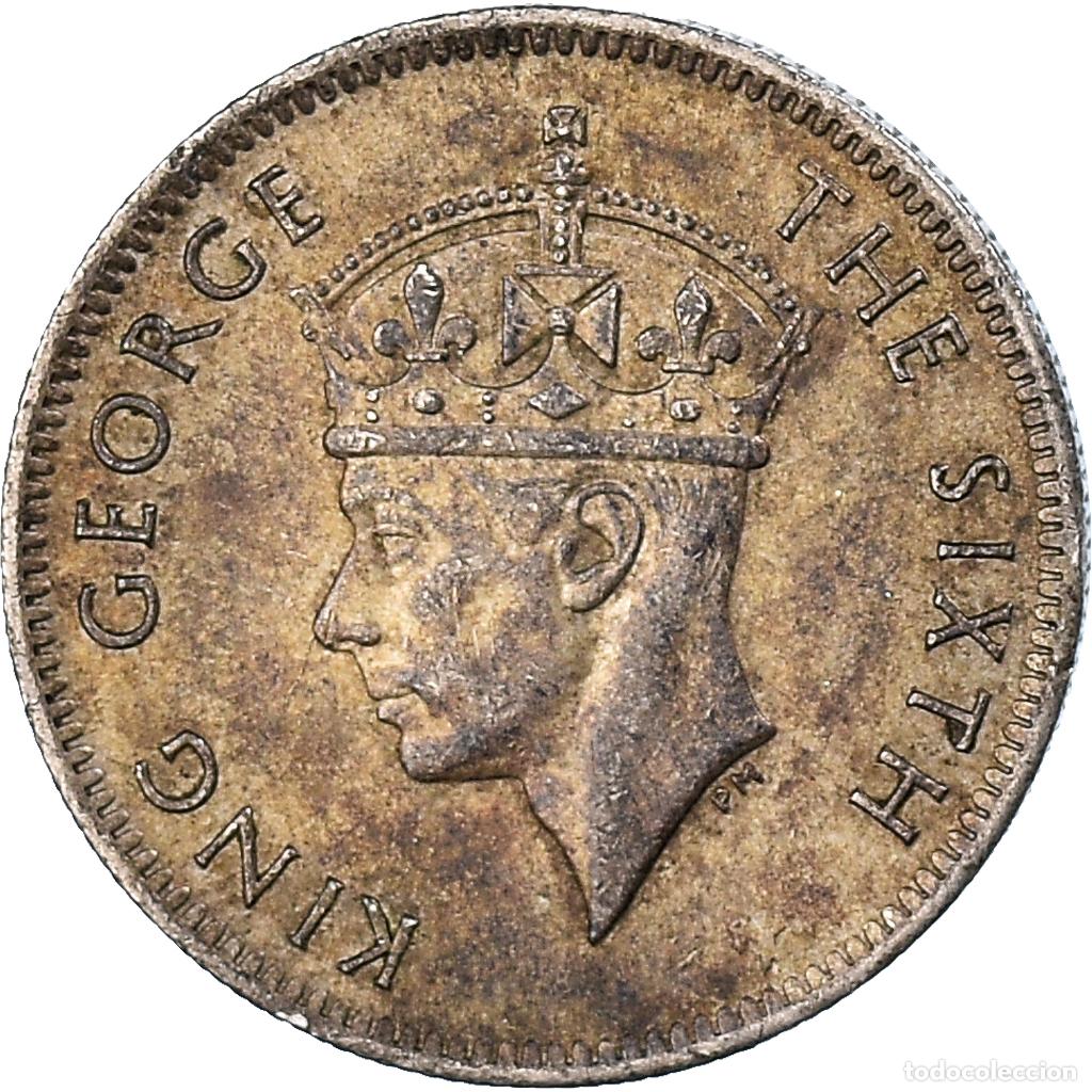 Monedas antiguas de &Aacute;frica: [#1032724] Moneda, Mauricio, George VI, 1/4 Rupee, 1951, MBC, Cobre - n&iacute;quel, KM:27