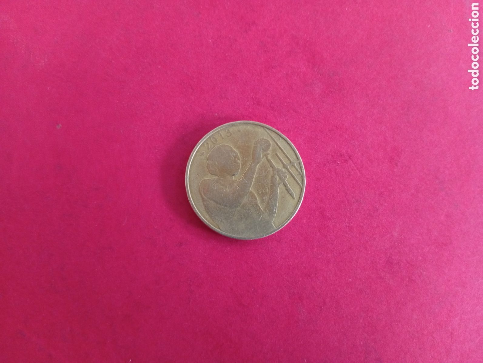 Monedas antiguas de &Aacute;frica: 25 francos &Aacute;frica Oeste 2013