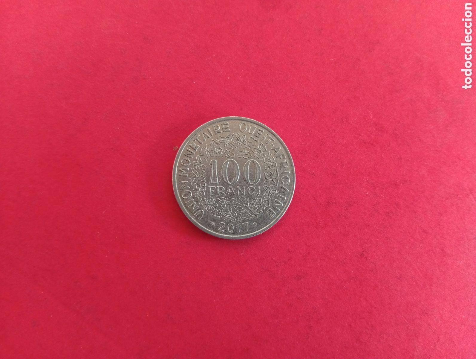 Monedas antiguas de &Aacute;frica: 100 francos &Aacute;frica Oeste 2017