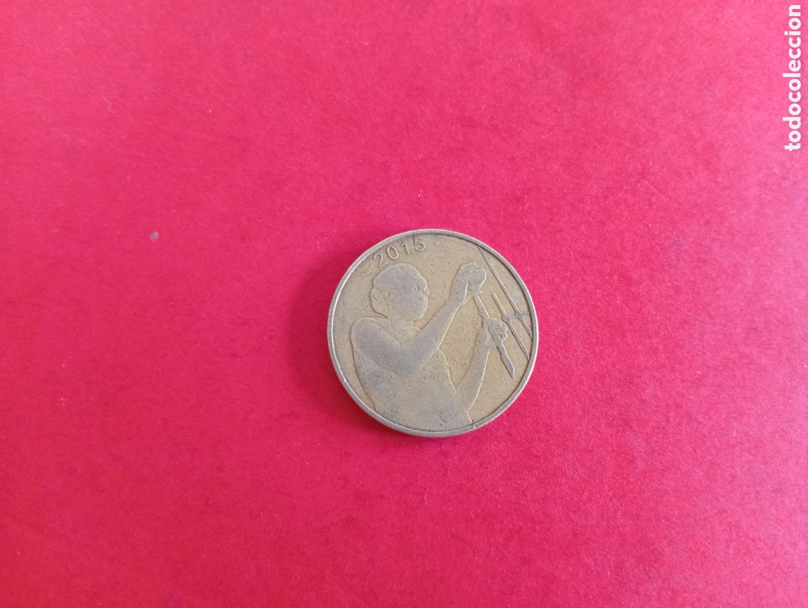 Monedas antiguas de &Aacute;frica: 25 francos &Aacute;frica Oeste 2015