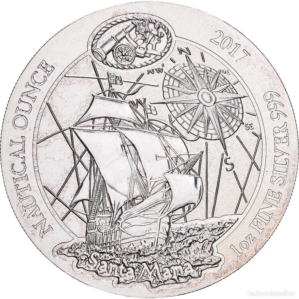 Monedas antiguas de &Aacute;frica: [#1202786] Ruanda, 1 Oz, 2017, Plata, EBC+