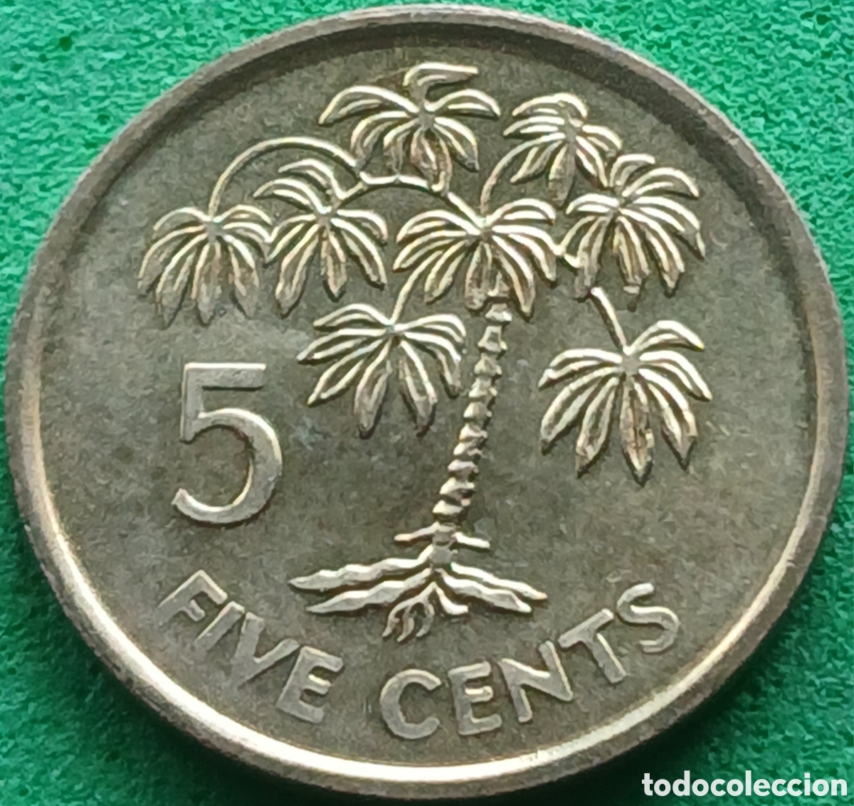 Monedas antiguas de &Aacute;frica: Seychelles 5 cents 2010 km#47a