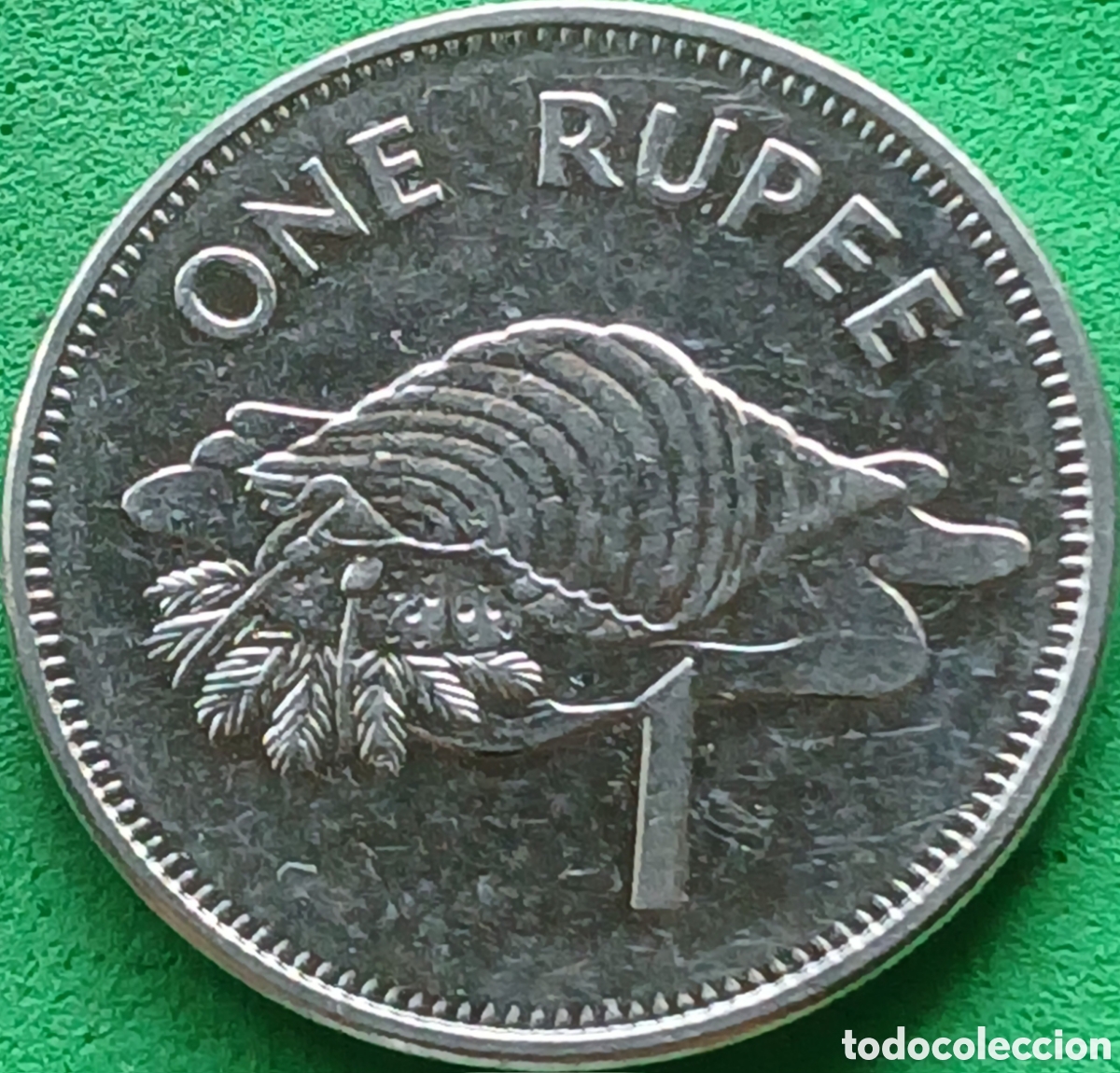 Monedas antiguas de &Aacute;frica: Seychelles 1 rupia 2010 km#50.1 magn&eacute;tica