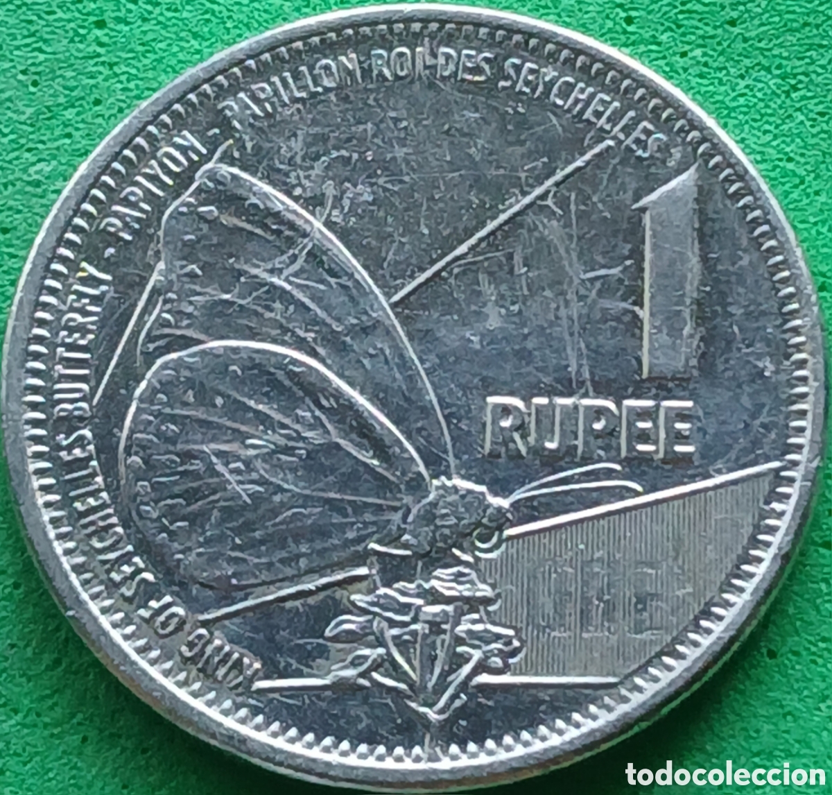 Monedas antiguas de &Aacute;frica: Seychelles 1 rupia 2021 UC#8 poco com&uacute;n