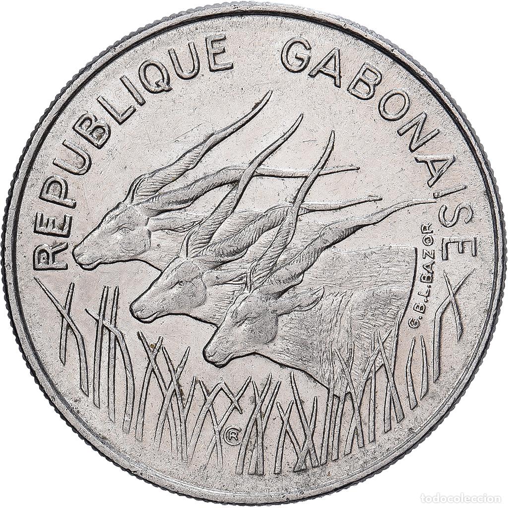 Monedas antiguas de &Aacute;frica: [#1530028] Gab&oacute;n, 100 Francs, 1972, N&iacute;quel, MBC+