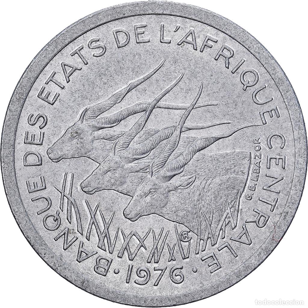 Monedas antiguas de &Aacute;frica: [#1513143] Rep&uacute;blica Centroafricana, 1 Franc, 1976, Pessac, Aluminio, MBC