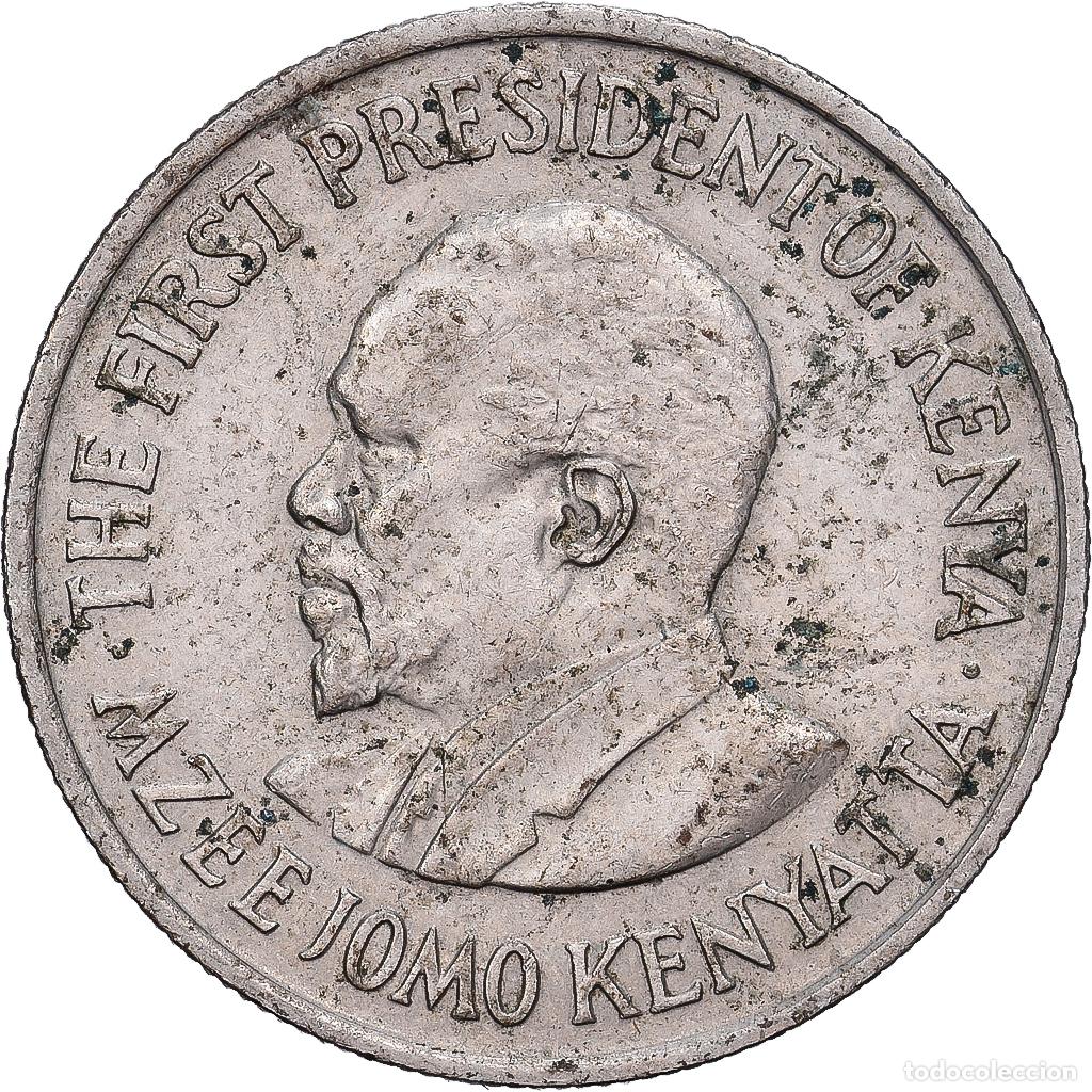 Monedas antiguas de &Aacute;frica: [#1513212] Kenia, 50 Cents, 1971, Cobre - n&iacute;quel, BC+, KM:13