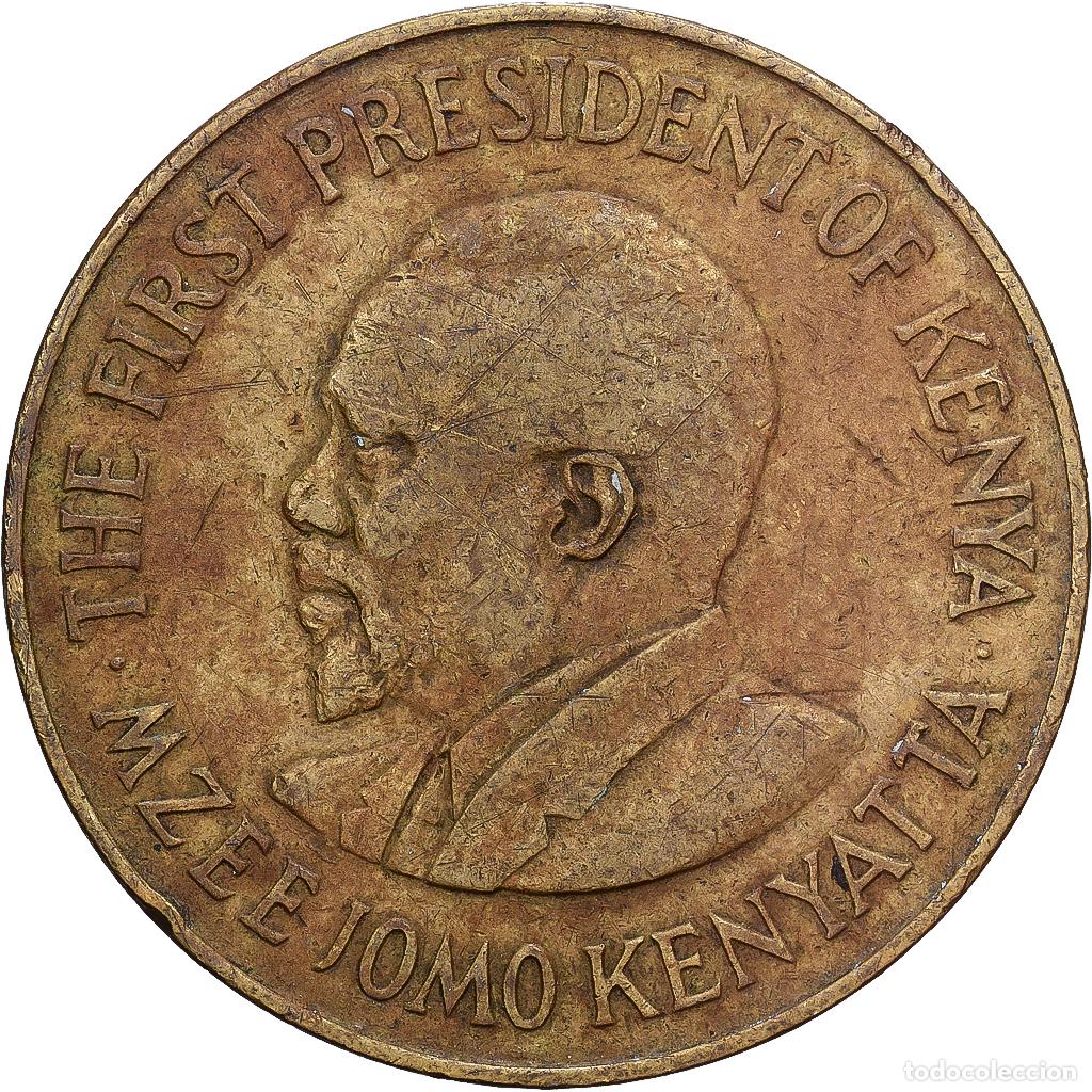 Monedas antiguas de &Aacute;frica: [#1513213] Kenia, 10 Cents, 1970, N&iacute;quel - lat&oacute;n, BC+, KM:11