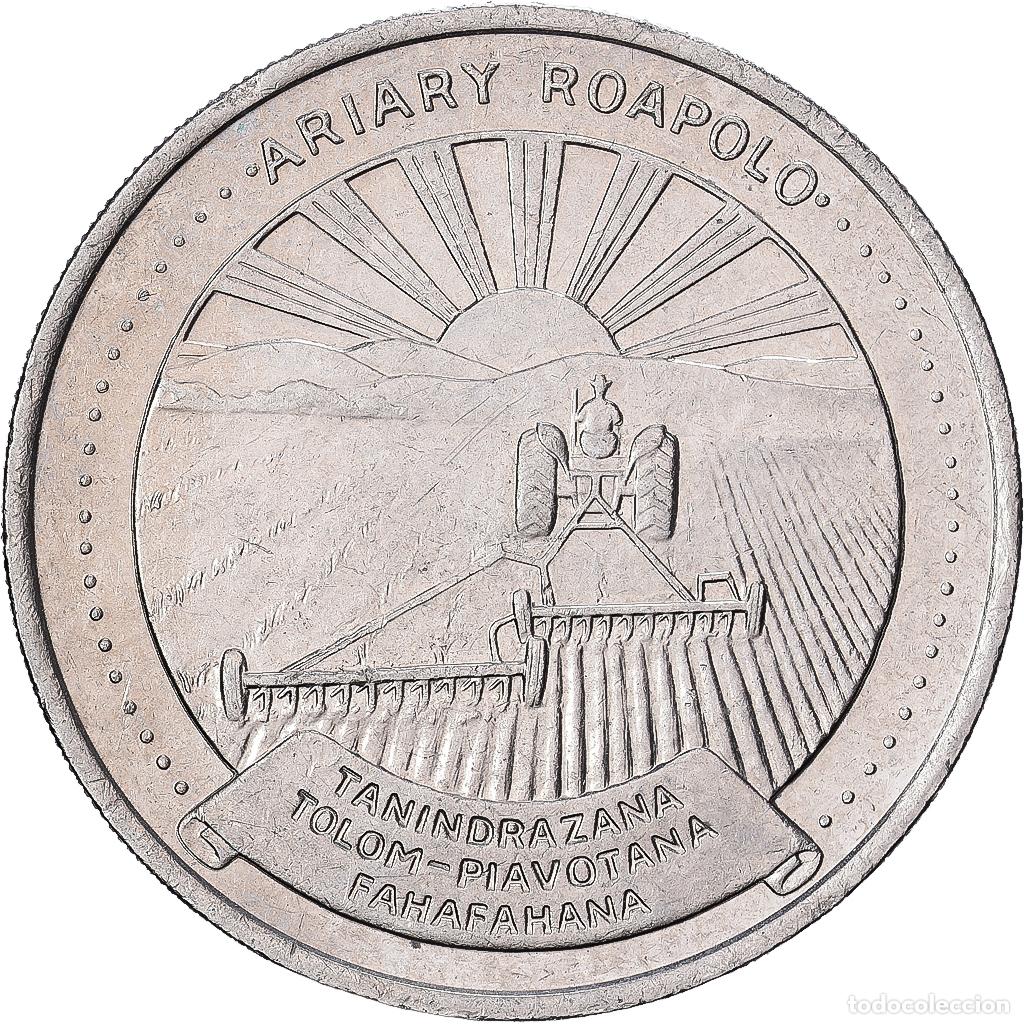 Monedas antiguas de &Aacute;frica: [#1513230] Madagascar, 20 Ariary, 1978, British Royal Mint, N&iacute;quel, MBC, KM:14