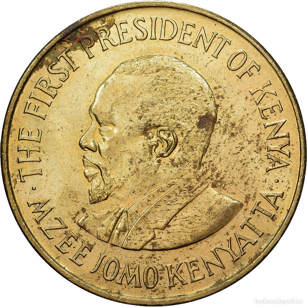 Monedas antiguas de &Aacute;frica: [#1513244] Kenia, 10 Cents, 1971, N&iacute;quel - lat&oacute;n, MBC, KM:11