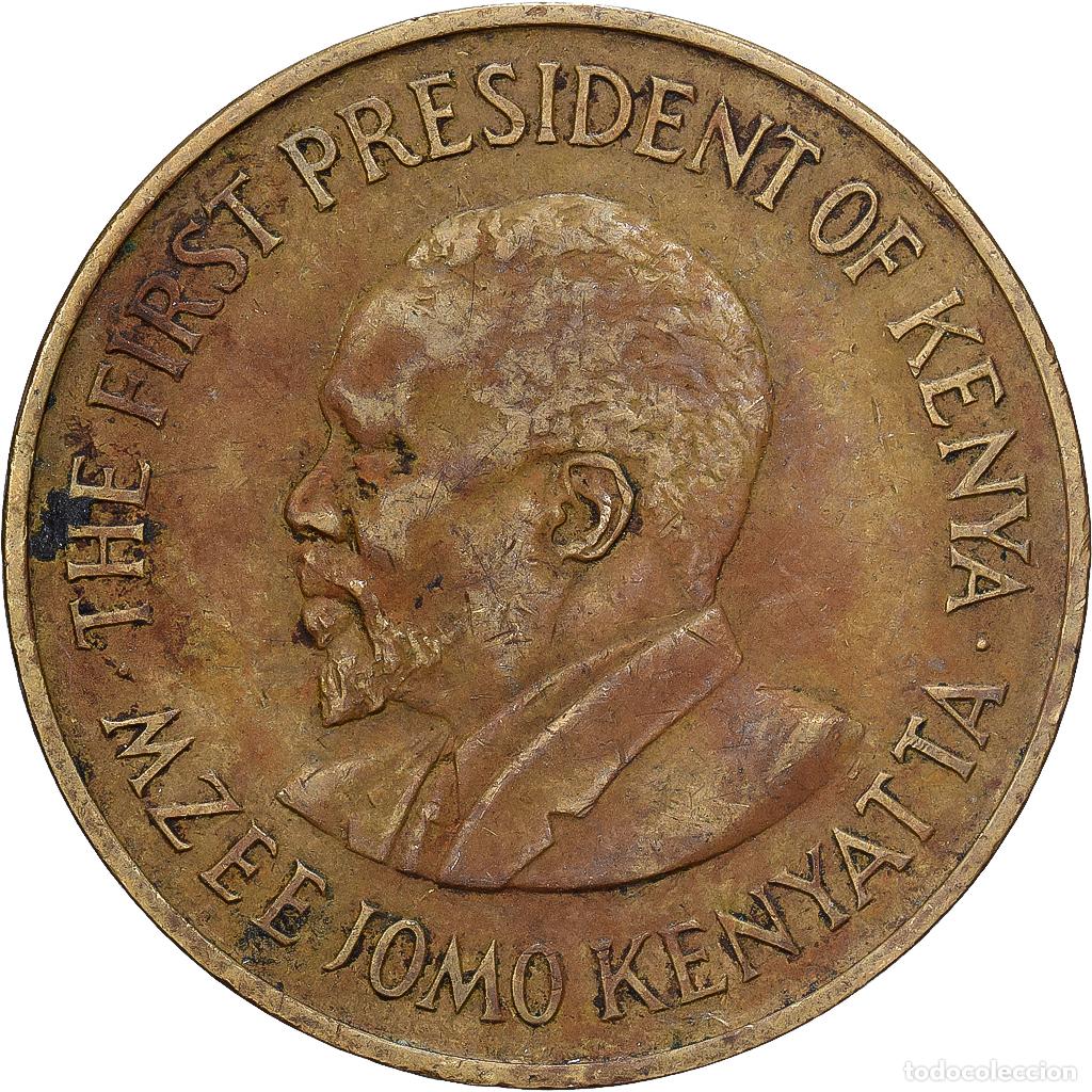 Monedas antiguas de &Aacute;frica: [#1513282] Kenia, 10 Cents, 1971, British Royal Mint, N&iacute;quel - lat&oacute;n, MBC, KM:18