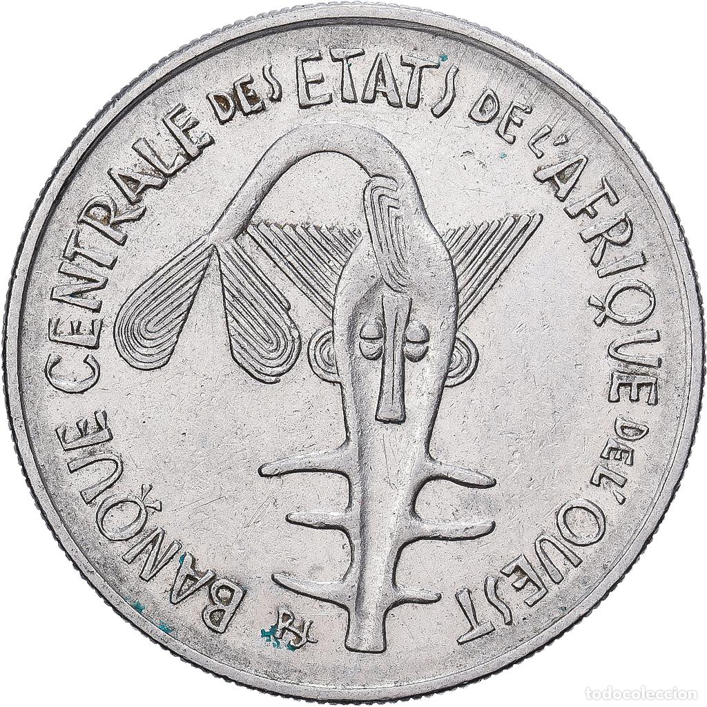 Monedas antiguas de &Aacute;frica: [#1513286] Moneda, Estados del &Aacute;frica Occidental, 100 Francs, 1968, Paris, MBC, N&iacute;quel